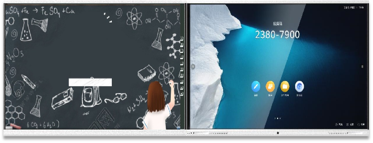 電子黑板功能（2）：雙屏聯(lián)動(dòng)、掃碼帶走